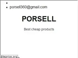 Sites similar to porsell.com