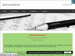Sites similar to port-controll.hu