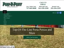 Sites similar to port-o-potty.com