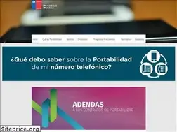 Sites similar to portabilidadnumerica.cl