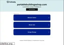 Sites similar to portablebuildingsshop.com