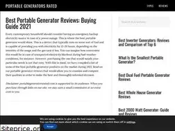Sites similar to portablegeneratorsrated.com