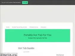 Sites similar to portablehottubforyou.com