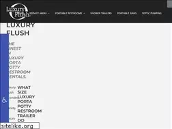 Sites similar to portableluxuryrestrooms.com