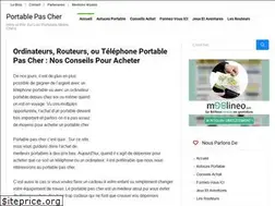 Sites similar to portablepas-cher.com