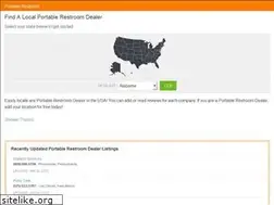 Sites similar to portablerestroom.net