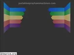 Sites similar to portablesprayfoammachines.com
