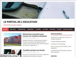 Sites similar to portail-education.fr