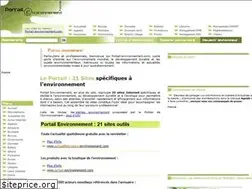 Sites similar to portail-environnement.com