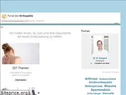 Sites similar to portal-der-orthopaedie.de