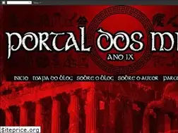 Sites similar to portal-dos-mitos.blogspot.com