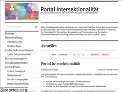 Sites similar to portal-intersektionalitaet.de