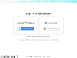 Sites similar to portal.afi.ai