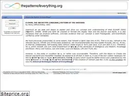 Sites similar to portal.thepatternofeverything.org