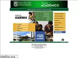Sites similar to portalacademico.ugca.edu.co