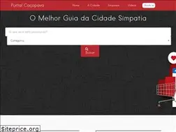 Sites similar to portalcacapava.com.br