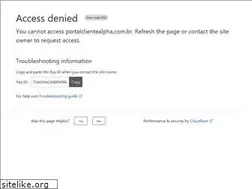 Sites similar to portalclientealpha.com.br