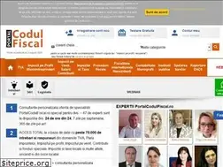 Sites similar to portalcodulfiscal.ro