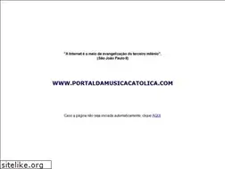 Sites similar to portaldamusicacatolica.com.br