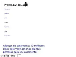 Sites similar to portaldasjoias.com.br