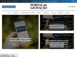 Sites similar to portaldelicitacao.com.br