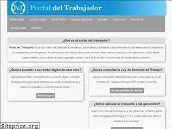 Sites similar to portaldeltrabajador.com.ar