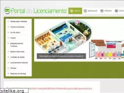 Sites similar to portaldolicenciamento.com