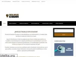 Sites similar to portalempleosecuador.com