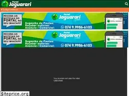 Sites similar to portaljaguarari.com.br