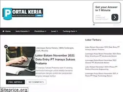 Sites similar to portalkerjabatam.com
