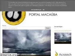 Sites similar to portalmacauba.com.br