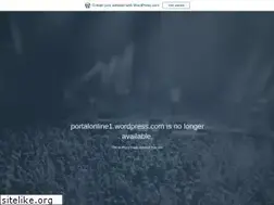 Sites similar to portalonline1.wordpress.com