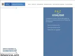 Sites similar to portalparalapaz.gov.co