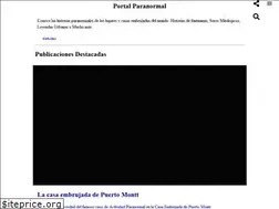 Sites similar to portalparanormal.net