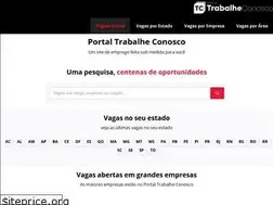 Sites similar to portaltrabalheconosco.com.br
