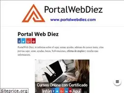 Sites similar to portalwebdiez.com