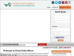 Sites similar to portapottydirect.com