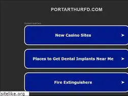 Sites similar to portarthurfd.com