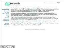 Sites similar to portaudio.com