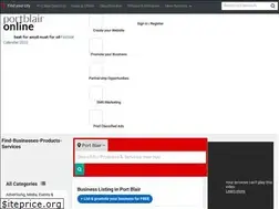 Sites similar to portblaironline.in