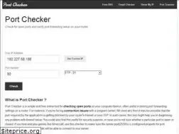 Sites similar to portchecker.co
