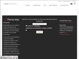 Sites similar to porte-voix.qc.ca