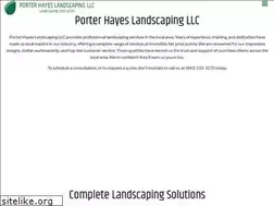 Sites similar to porterhayeslandscaping.com