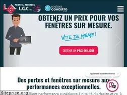 Sites similar to portesetfenetreslgc.com