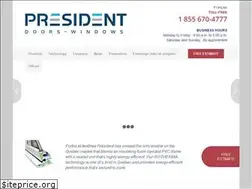 Sites similar to portesetfenetrespresident.com