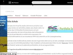 Sites similar to portfolio-schule.de