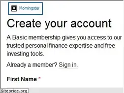 Sites similar to portfolio.morningstar.com
