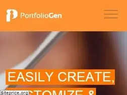 Sites similar to portfoliogen.com
