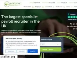 Sites similar to portfoliopayroll.com