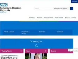 Sites similar to porthosp.nhs.uk